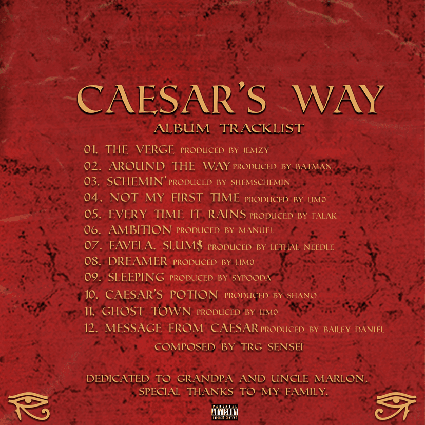 Caesar's Way (back)